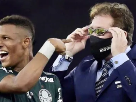 Presidente da Conmebol dá moral a Palmeiras e Danilo vira manchete: "Põe o óculos e comemora, tiozão"