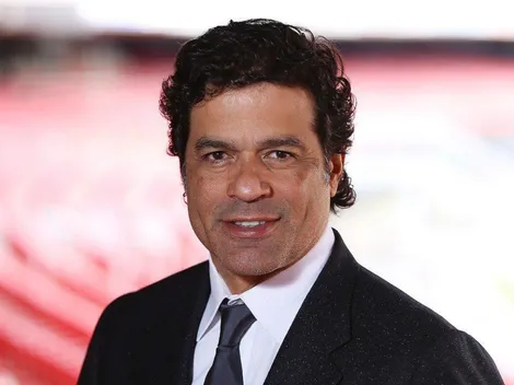 Raí se despede do São Paulo no CT da Barra Funda