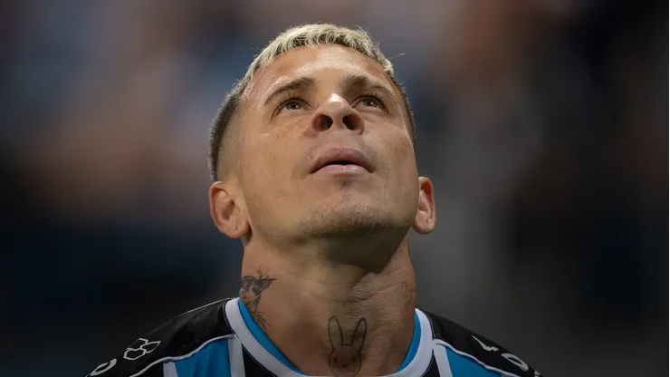 Soteldo durante partida contra o Juventude, na Arena Grêmio, pelo Campeonato Gaúcho, no dia 06/04/2024.