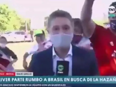 River Plate: Repórter tem celular roubado por torcedor durante embarque do time