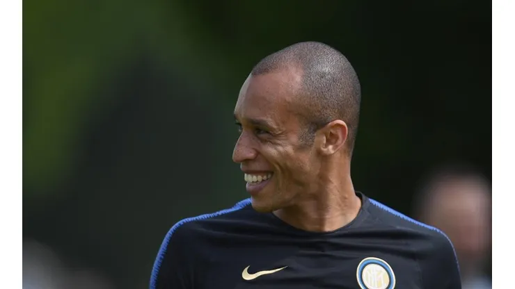 Miranda nos tempos de Inter de Milão — Foto: Getty Images