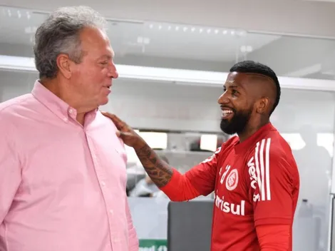 Abel 'peita' torcida e volta com Rodinei e medalhões no time titular do Inter
