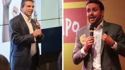 Candidatos disputam as eleições.