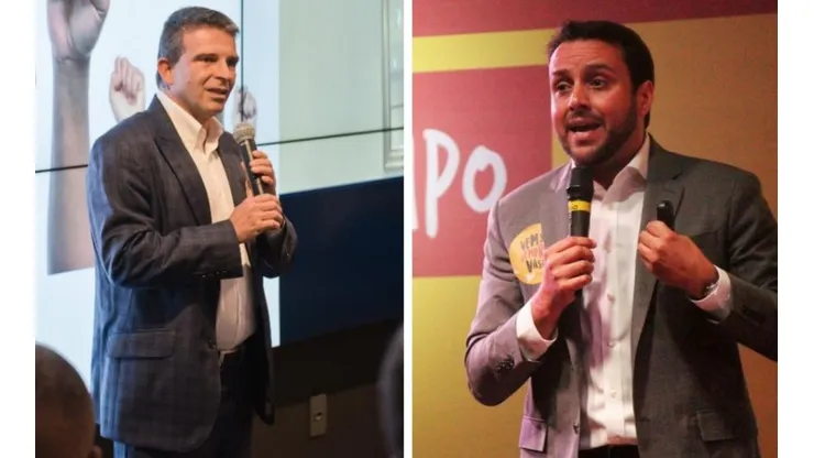 Candidatos disputam as eleições.