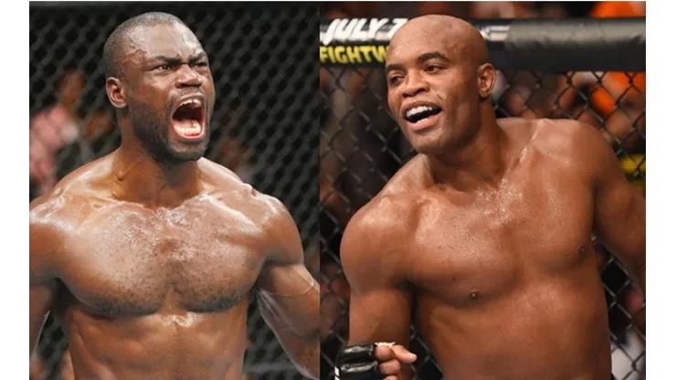 Anderson Silva x Uriah Hall em Las Vegas - (Getty Images)