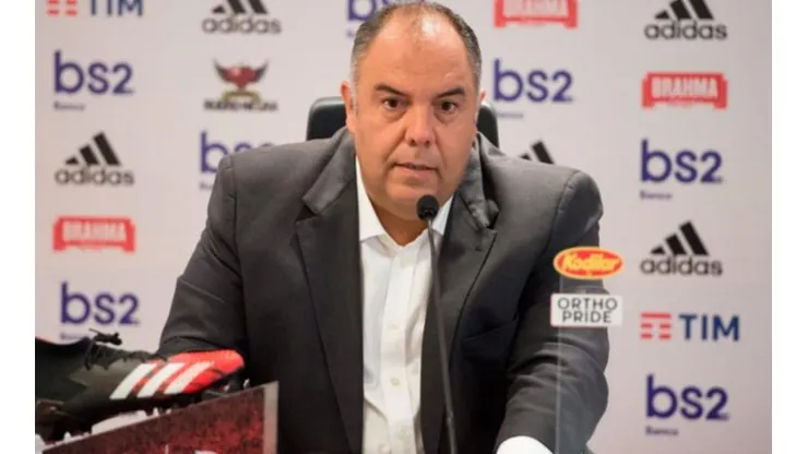 Marcos Braz é vice-presidente de futebol do Fla desde o início de 2019 (Foto: Paula Reis/Flamengo)