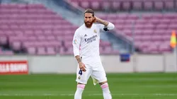 Ramos em ação pelo Madrid — Foto: Getty Images