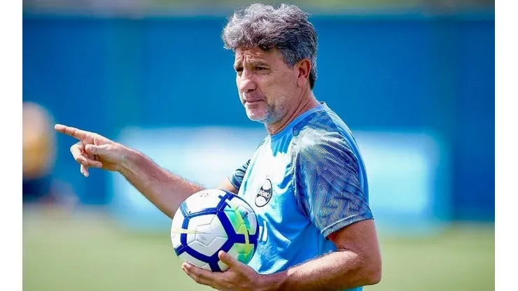 Renato já projeta contar com Churín o quanto antes - Foto: Lucas Uebel/Grêmio.