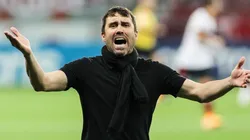 Coudet ficou feliz com o espetáculo produzido por Inter e Flamengo (Foto: Getty Images)