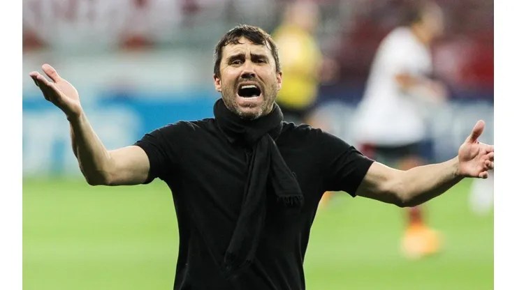 Coudet ficou feliz com o espetáculo produzido por Inter e Flamengo (Foto: Getty Images)