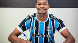 Jardiel assina até 2027 no Grêmio - Foto: Divulgação/grêmio