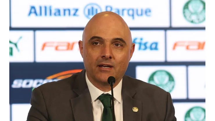 Presidente também está pressionado — (Foto: Cesar Greco/Palmeiras)