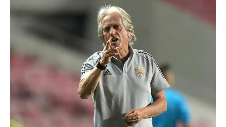 Jorge Jesus sonha com jogadores do Fla no Benfica.