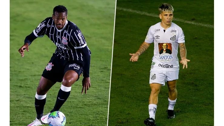 Corinthians x Santos pela 14ª rodada do Campeonato Brasileiro Série A - (Getty Images)