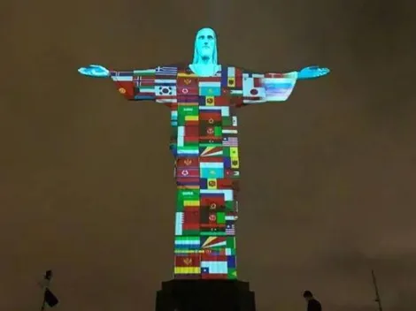 Cristo Redentor participou da campanha contra o coronavírus