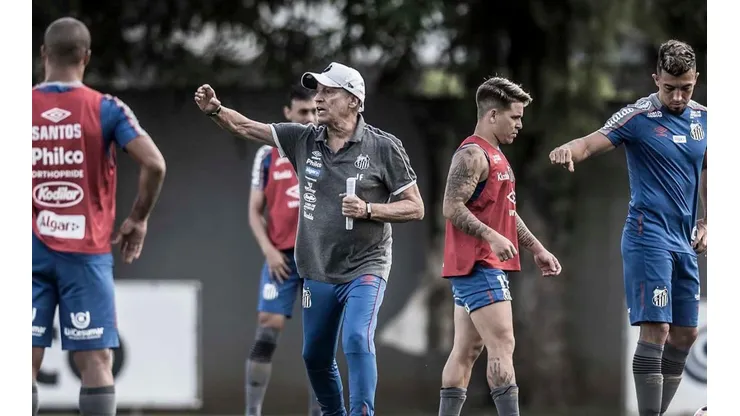 Treino Santos FC no CT Rei Pelé (13/02/2020)