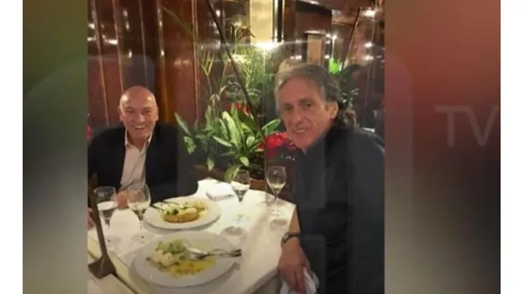 Jesualdo Ferreira e Jorge Jesus se encontram antes do início da temporada