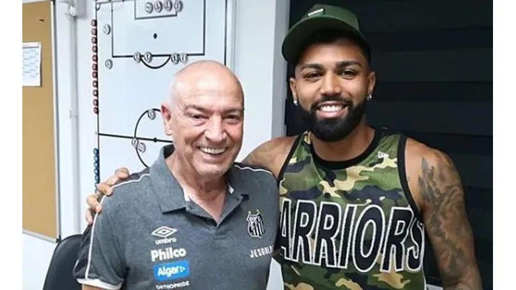 Jesualdo elogia Gabigol após visita ao Santos: "Veio desejar muita sorte"