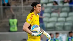 Cássio reencontrará Palmeiras, rival dos tempos de Corinthians. Foto: Fernando Moreno/AGIF