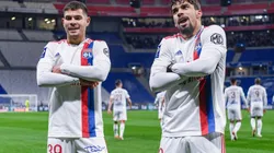 Foto: Divulgação/OL.fr - Bruno Guimarães e Lucas Paquetá foram os brasileiros contratados recentemente pelo Lyon