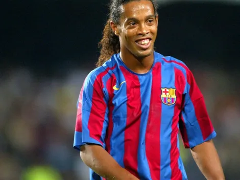 "É algo que eu gostaria muito"; Ronaldinho confessa que gostaria de ser jogador de um técnico europeu