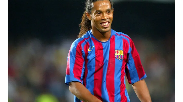 Getty Images/Luis Bagu - Ronaldinho confessa que gostaria de ser jogador de um técnico europeu