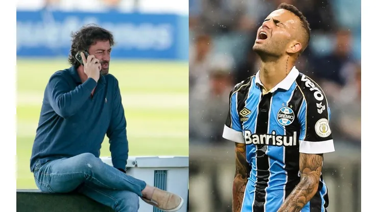 Foto Duílio: Rodrigo Coca/Ag. Corinthians e Foto Luan: Pedro H. Tesch/AGIF | Duílio expõe bastidores da carreira de Luan