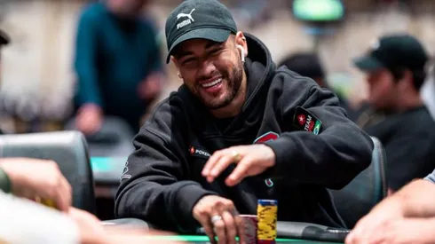 Neymar jogou um torneio da WSOP e se divertiu muito (Foto: Seth Haussler/PokerNews)