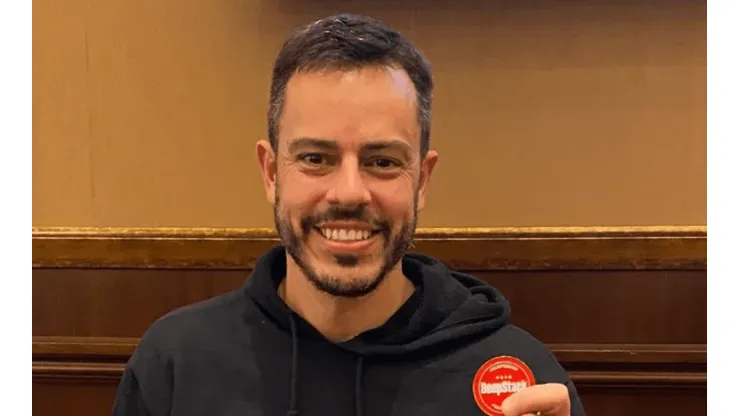 Paulo Gini venceu torneio no Cassino Venetian, em Las Vegas (Foto: Reprodução Twitter oficial Venetian)