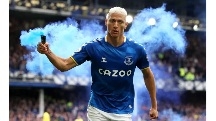 Jan Kruger/Getty Images. Richarlison procura novos ares nesta janela para o início da temporada europeia