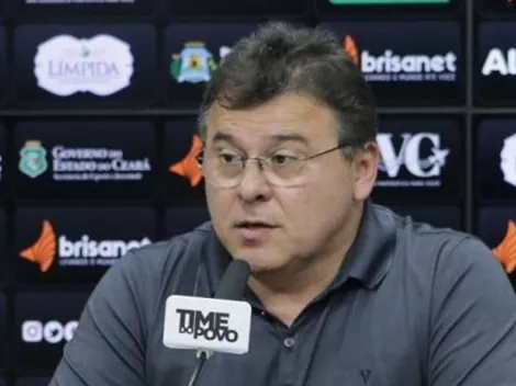 “Eu só espero”; Robinson de Castro expõe sobre saída de Dorival Jr. do Ceará e manda recado