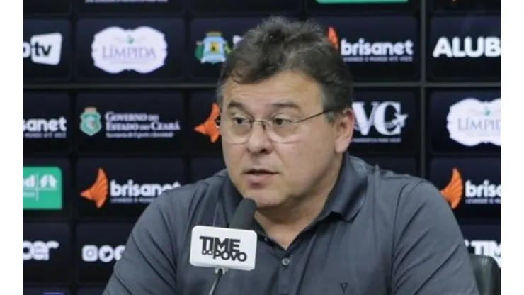 “Eu só espero”; Robinson de Castro expõe sobre saída de Dorival Jr. do Ceará e manda recado