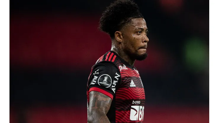 Thiago Ribeiro/AGIF - Futuro de Marinho é incerto no Flamengo