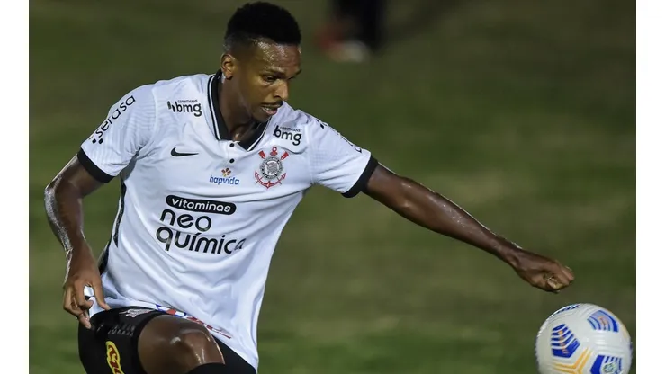 RJ - Rio de Janeiro - 26/03/2021 - COPA DO BRASIL 2021, CORINTHIANS X RETRO - Jo jogador do Corinthians durante partida contra o Retro no estadio Elcyr Resende de Mendonca pelo campeonato Copa do Brasil 2021. Foto: Thiago Ribeiro/AGIF