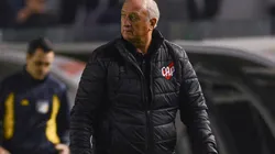 Foto: José Tramontin/athletico.com.br/Divulgação - Felipão: satisfeito com desempenho do Athletico no 2º tempo