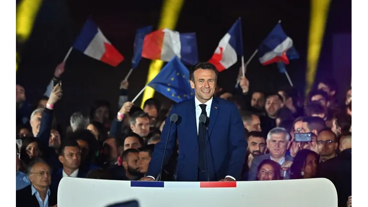 Foto: Aurelien Meunier/Getty Images | Macron deu conselhos a Mbappé para permanecer no futebol francês