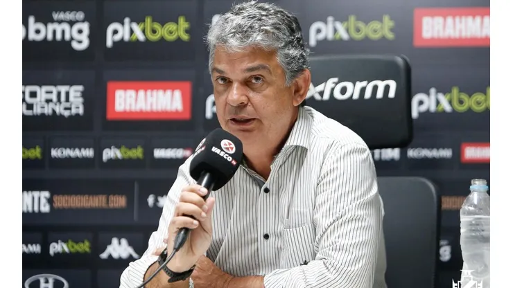 Foto: Rafael Ribeiro / Vasco / Divulgação - Carlos Brazil: dirigente atualizou a procura do Gigante da Colina por um novo treinador