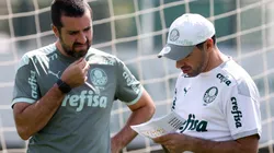 Foto: Fabio Menotti / Ag. Palmeiras - João Martins conversou privadamente com Gabriel Veron e tendência é atacante iniciar como titular contra Botafogo