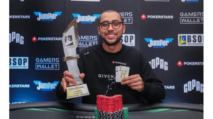 Rafael Moraes venceu o High Roller do BSOP (Foto: SuperPoker)