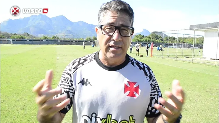 Foto: Vasco TV/YouTube - Saiba onde assistir Náutico e Vasco, que será a prova de fogo para Emílio Faro no Cruzmaltino