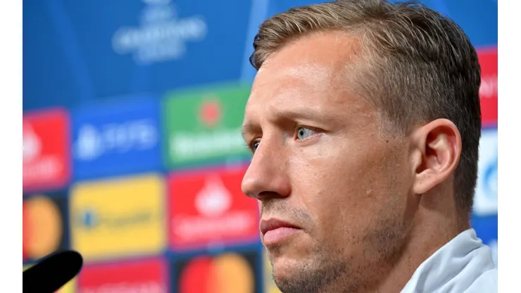 Foto: Marco Rosi - SS Lazio/Getty Images/Alemanha - Lucas Leiva: volante é alvo do Grêmio para o 2º semestre