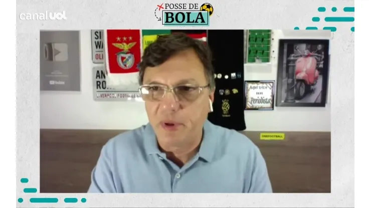 Foto: UOL Esporte/YouTube - Mauro Cezar perde a paciência e detona titular do Fla