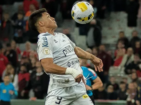 Bustos fala sobre escolhido para suprir ausência de Marcos Leonardo no Santos