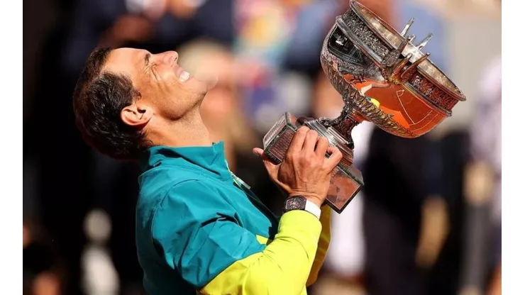 Rafael Nadal campeão de Roland Garros 2022 — Foto: Ryan Pierse/Getty Images