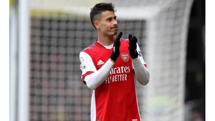 Martinelli foi destaque do Arsenal na temporada (Foto: Julian Finney/Getty Images)