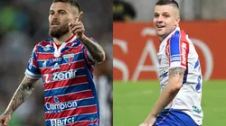 Foto Lucas Lima: Jorge Rodrigues/AGIF e Foto Renato Kayzer: Kely Pereira/AGIF | Fortaleza encara o Flamengo, no domingo (5)