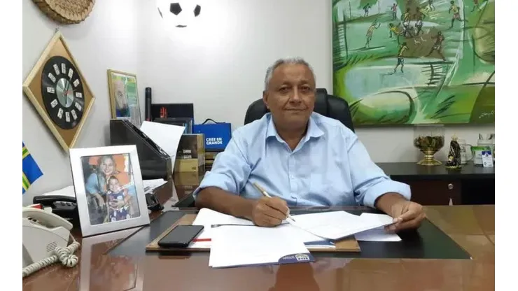 Foto: Divulgação FFP - Robert Brown, presidente da FFP, quer jogo do Vasco no Piauí.