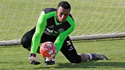 Foto: Divulgação Goiás - Sidão em treino no Goiás.