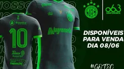 Foto: Reprodução Twitter oficial @tocantinopolis_ - Nova camisa em homenagem ao Athletico.