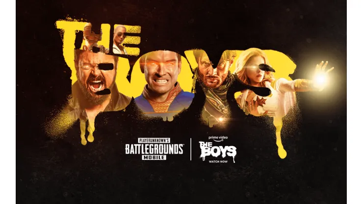 PUBG Mobile anuncia parceria com a série The Boys em evento especial
